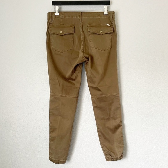 MOTHER Misfit Crop Moss Zipper Pants 27 - Picture 6 of 12